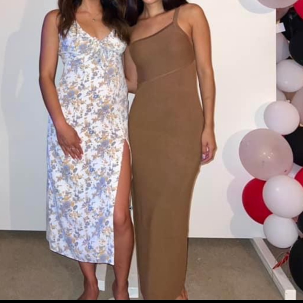 House of Harlow brown dress